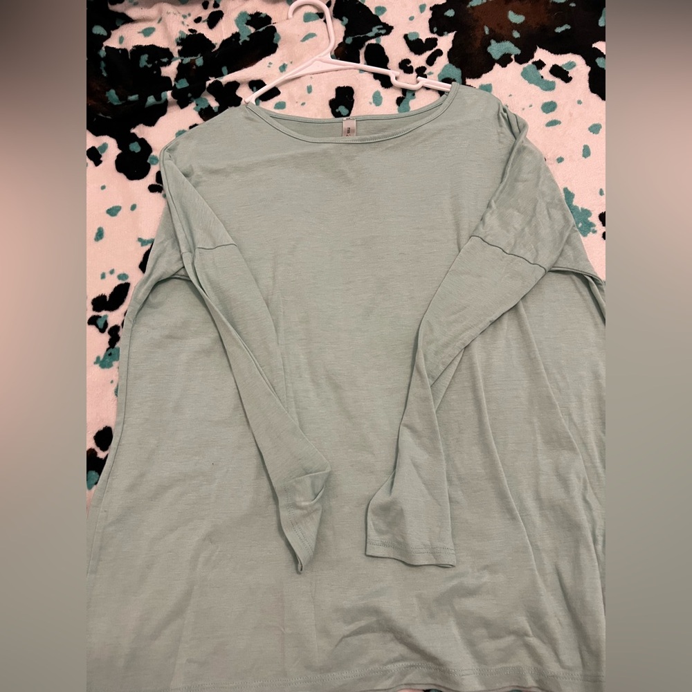 Women's Light Green Top